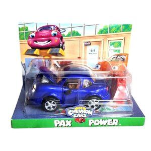 Vintage 2001 Chevron Cars Pax Power Collectible Toy Car - Working Parts